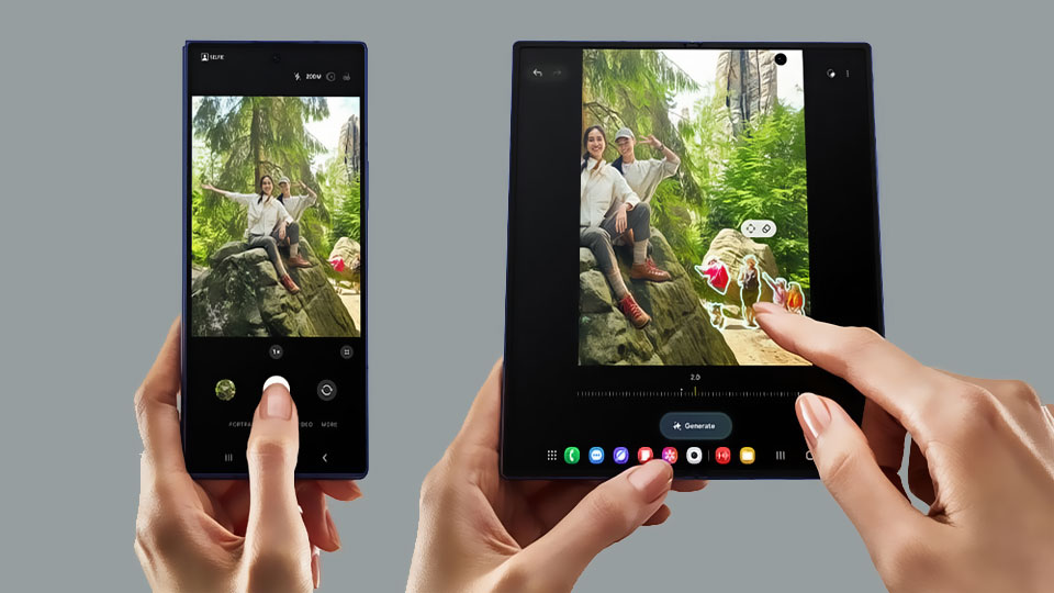 كاميرا Galaxy Z Fold7