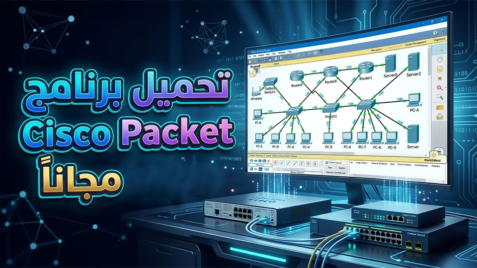 تحميل برنامج Cisco Packet Tracer للكمبيوتر