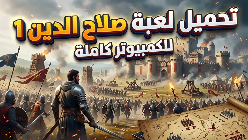 تحميل لعبة صلاح الدين 1 للكمبيوتر