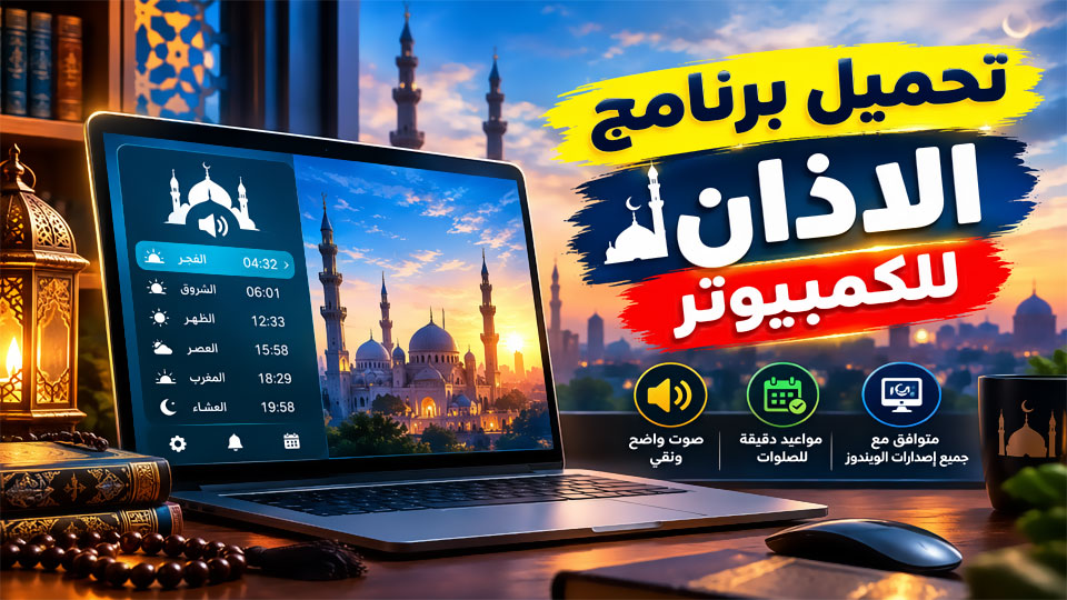 تحميل برنامج الاذان للكمبيوتر