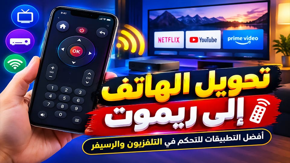 تحويل الهاتف إلى ريموت