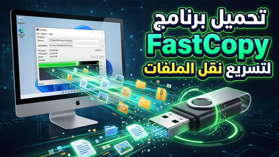 تحميل برنامج FastCopy لتسريع نقل الملفات للكمبيوتر