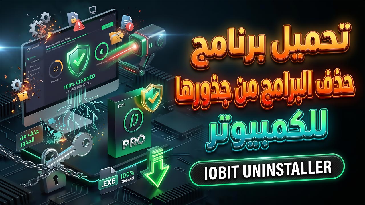 تحميل برنامج IObit Uninstaller للكمبيوتر لحذف البرامج من جذورها
