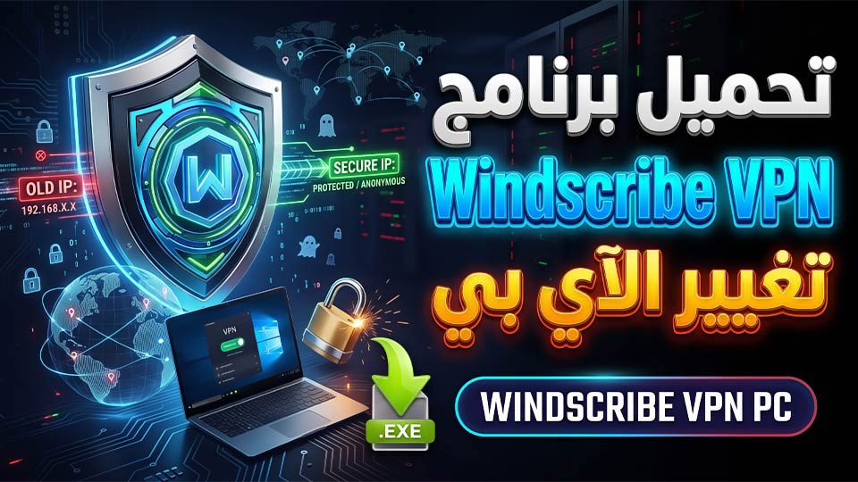 برنامج تغيير الآي بي للكمبيوتر مجاناً لأي دولة