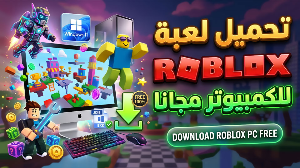تحميل لعبة روبلوكس Roblox للكمبيوتر مجاناً برابط مباشر