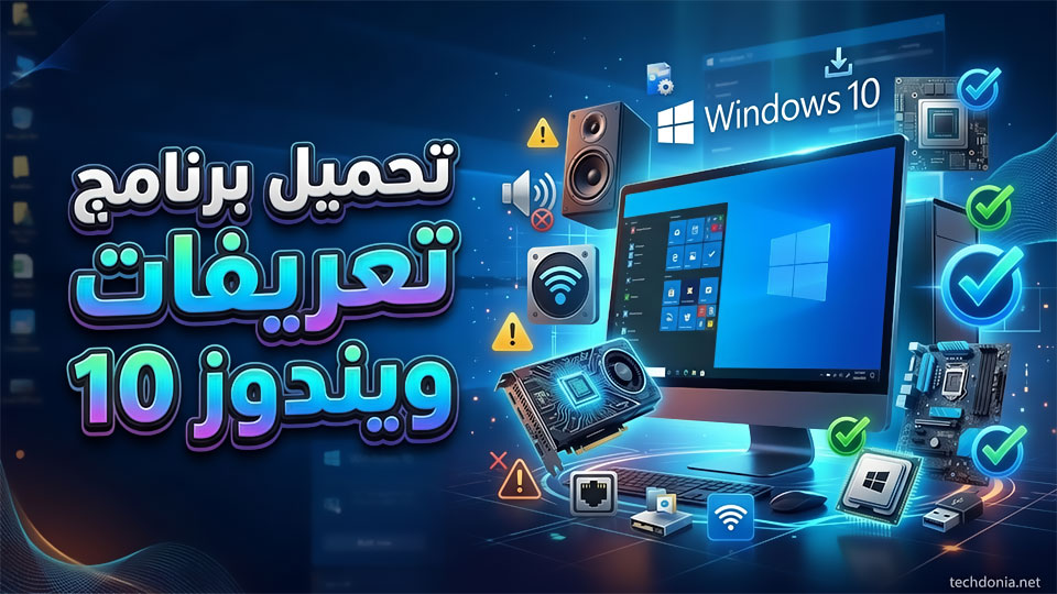 تحميل برنامج تعريفات ويندوز 10